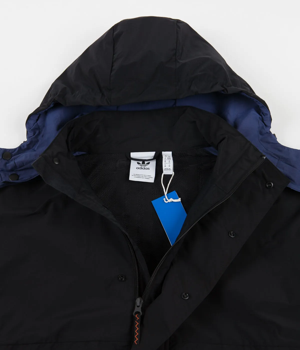 Adidas Blackrock Jacket - Black / Tech Indigo