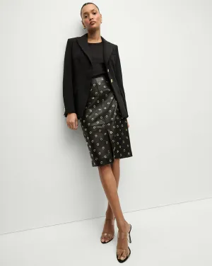 Anderson Leather Grommet Skirt