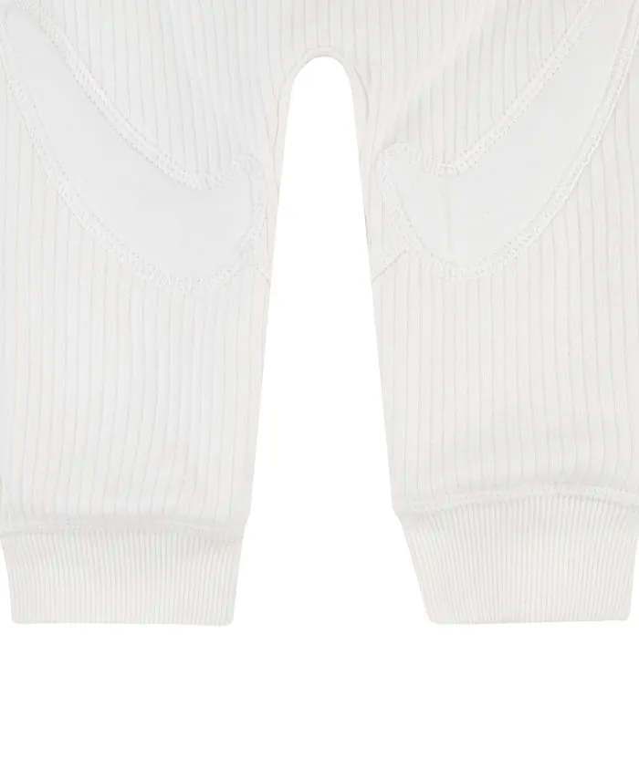 Baby Boys Long Sleeve Jumpsuit Set Ready Nike White