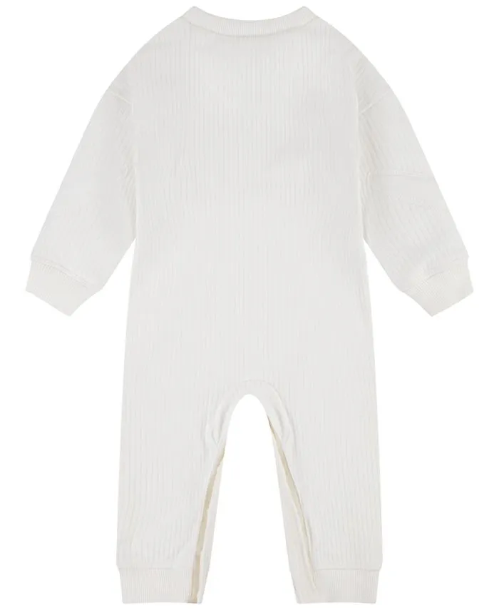 Baby Boys Long Sleeve Jumpsuit Set Ready Nike White