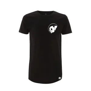 Black Classic Panda Long Tee