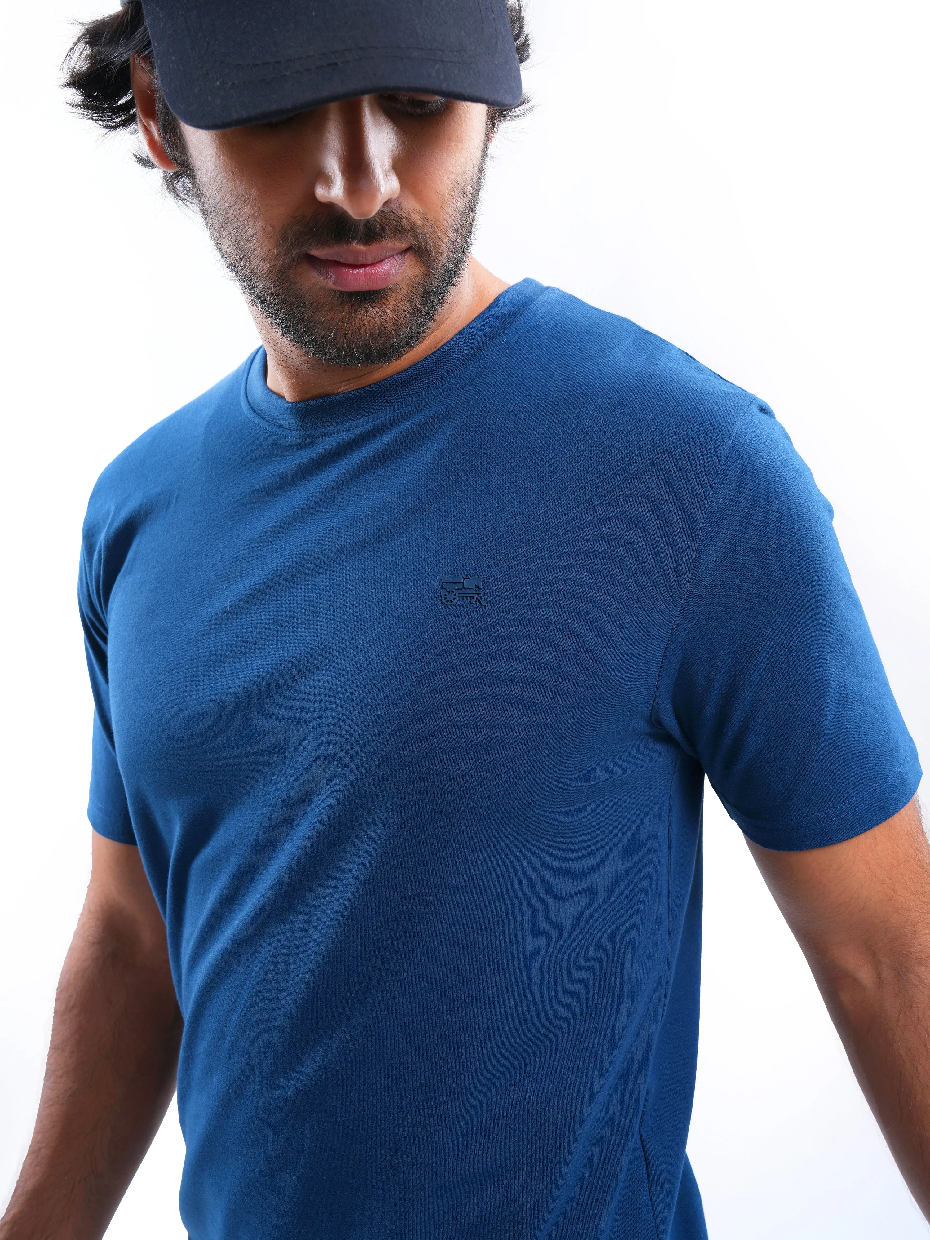 Blueberry Solid T-Shirt