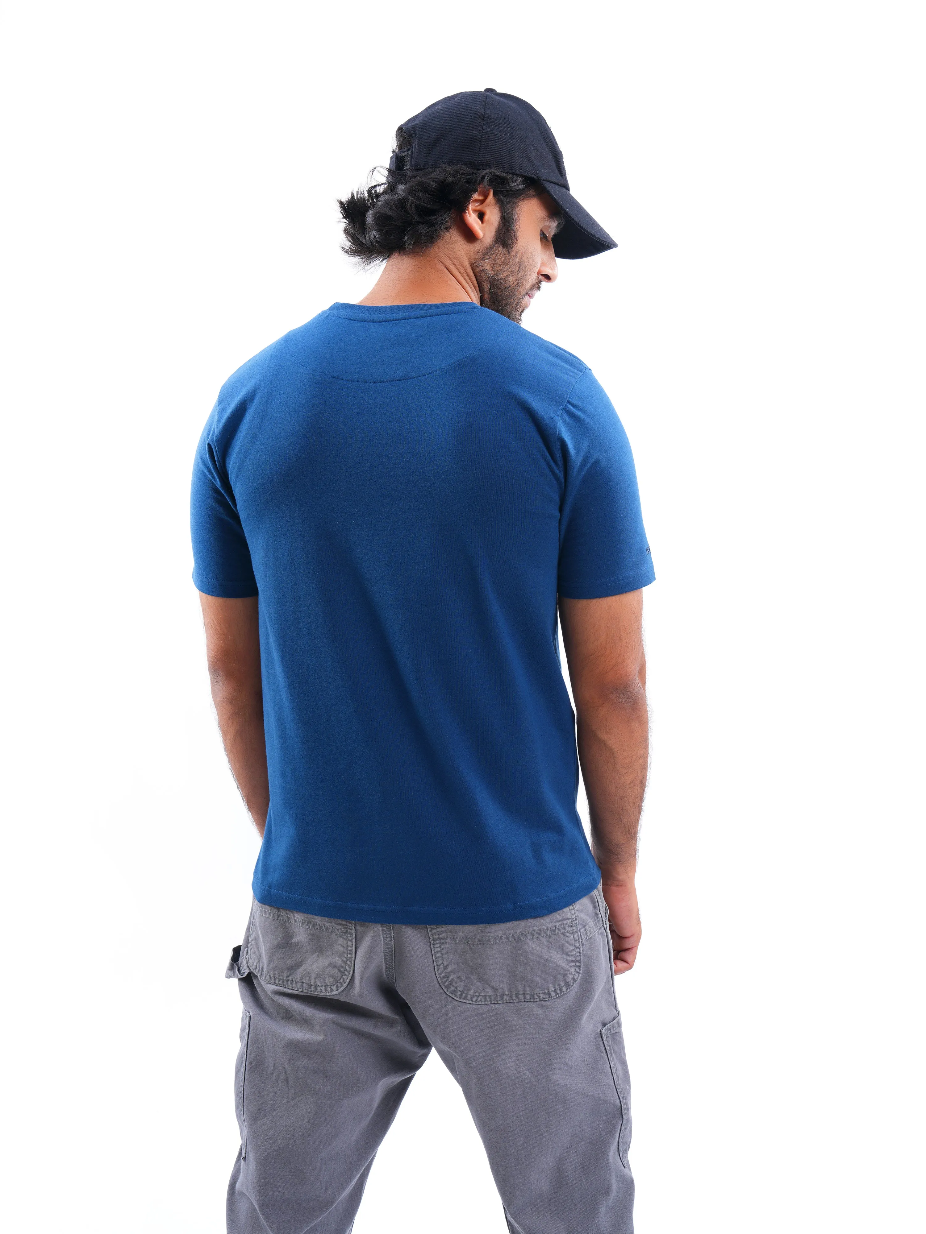 Blueberry Solid T-Shirt