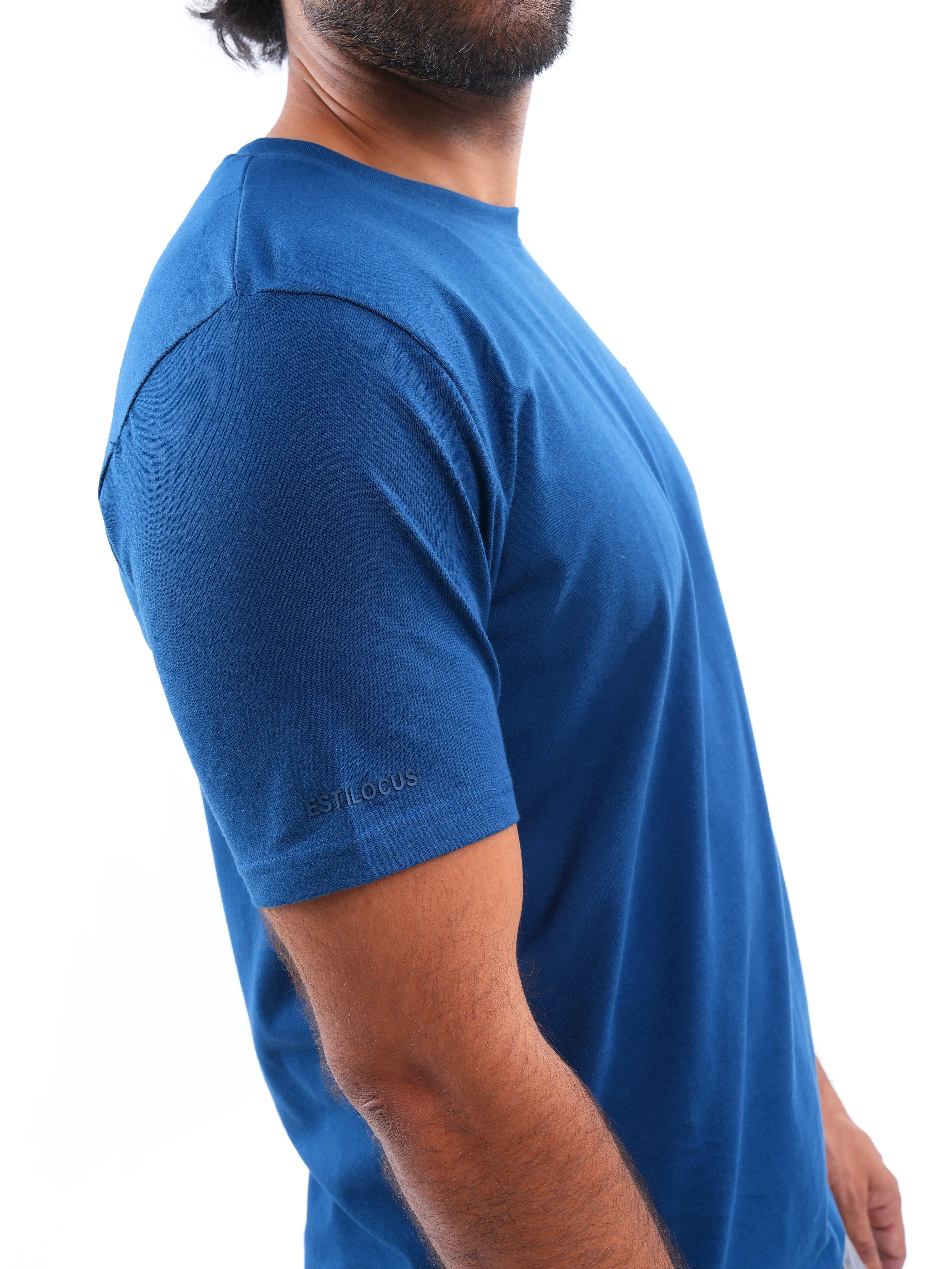 Blueberry Solid T-Shirt