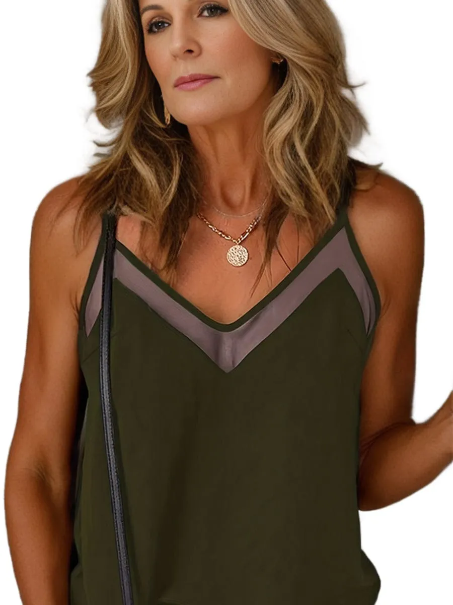 Casual Plus Size Cami Top