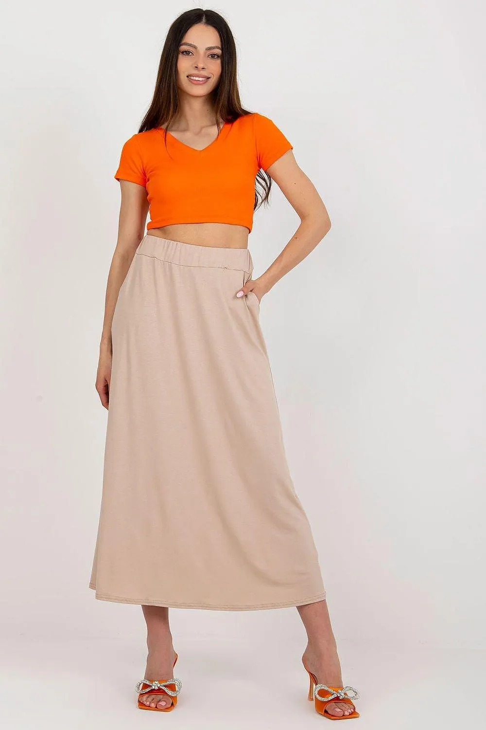 Chic Parisian Summer Maxi Skirt