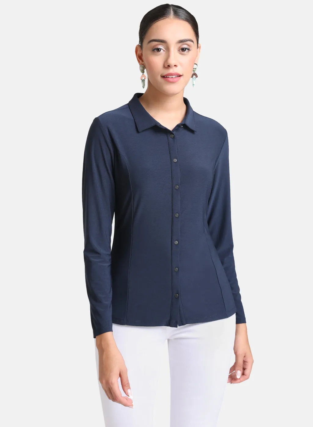 Classic Collar Stretchable Shirt