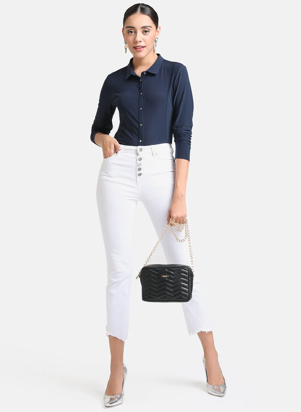 Classic Collar Stretchable Shirt