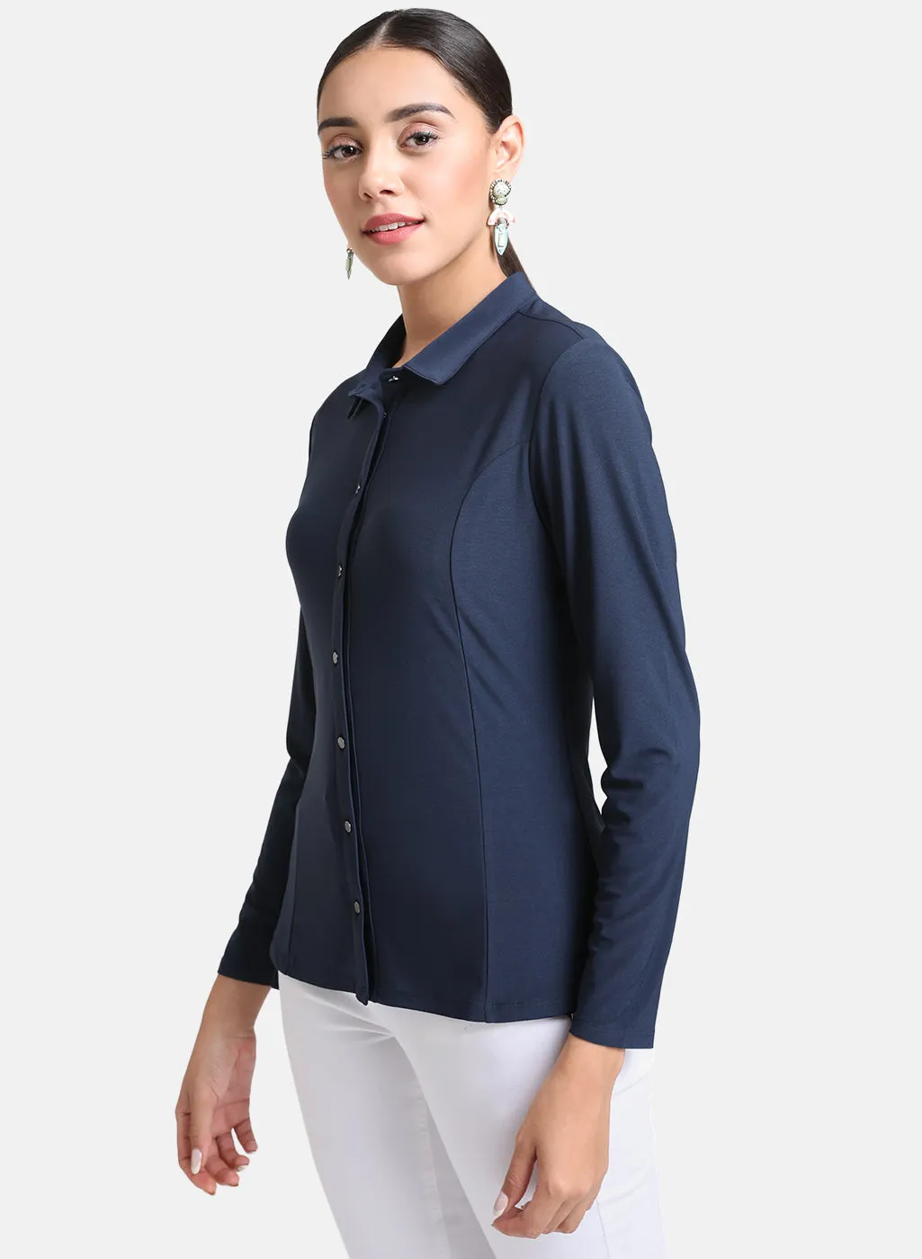 Classic Collar Stretchable Shirt