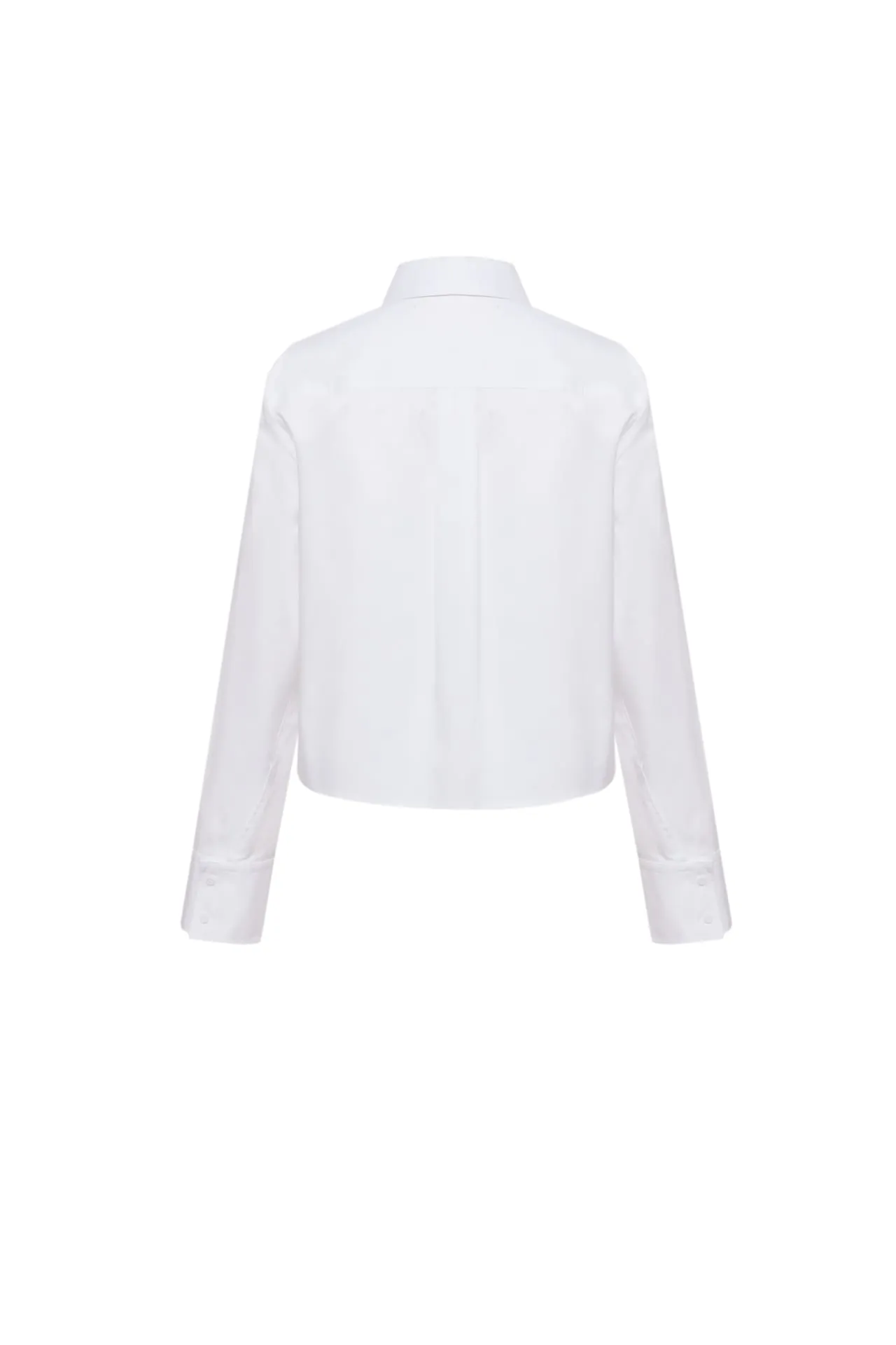 Cobie Soft Touch Stretchable Twill Cropped Shirt