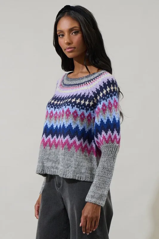 Daria Fair Isle Sweater