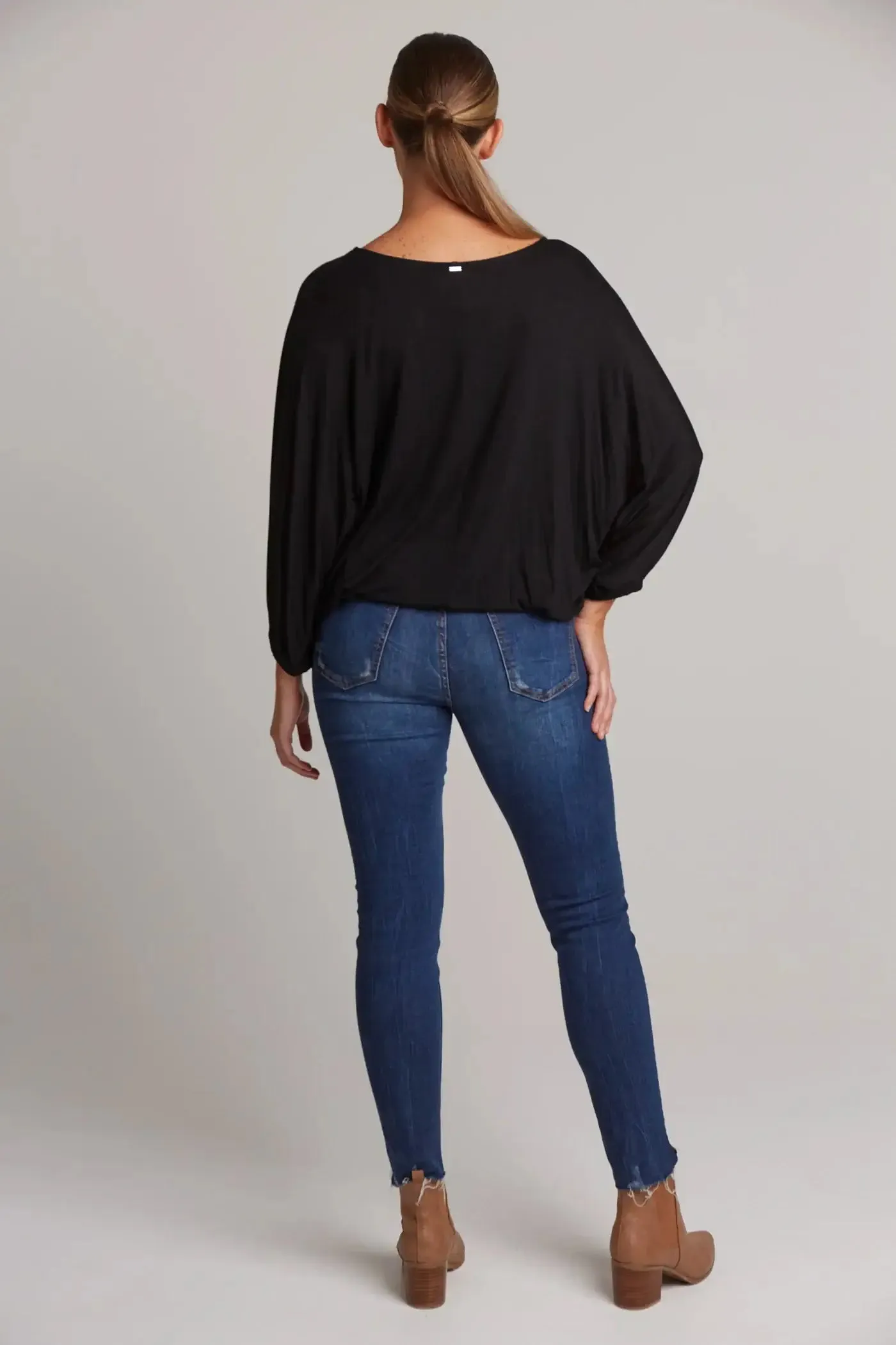 Eb & Ive Studio Relaxed Top - Ebony