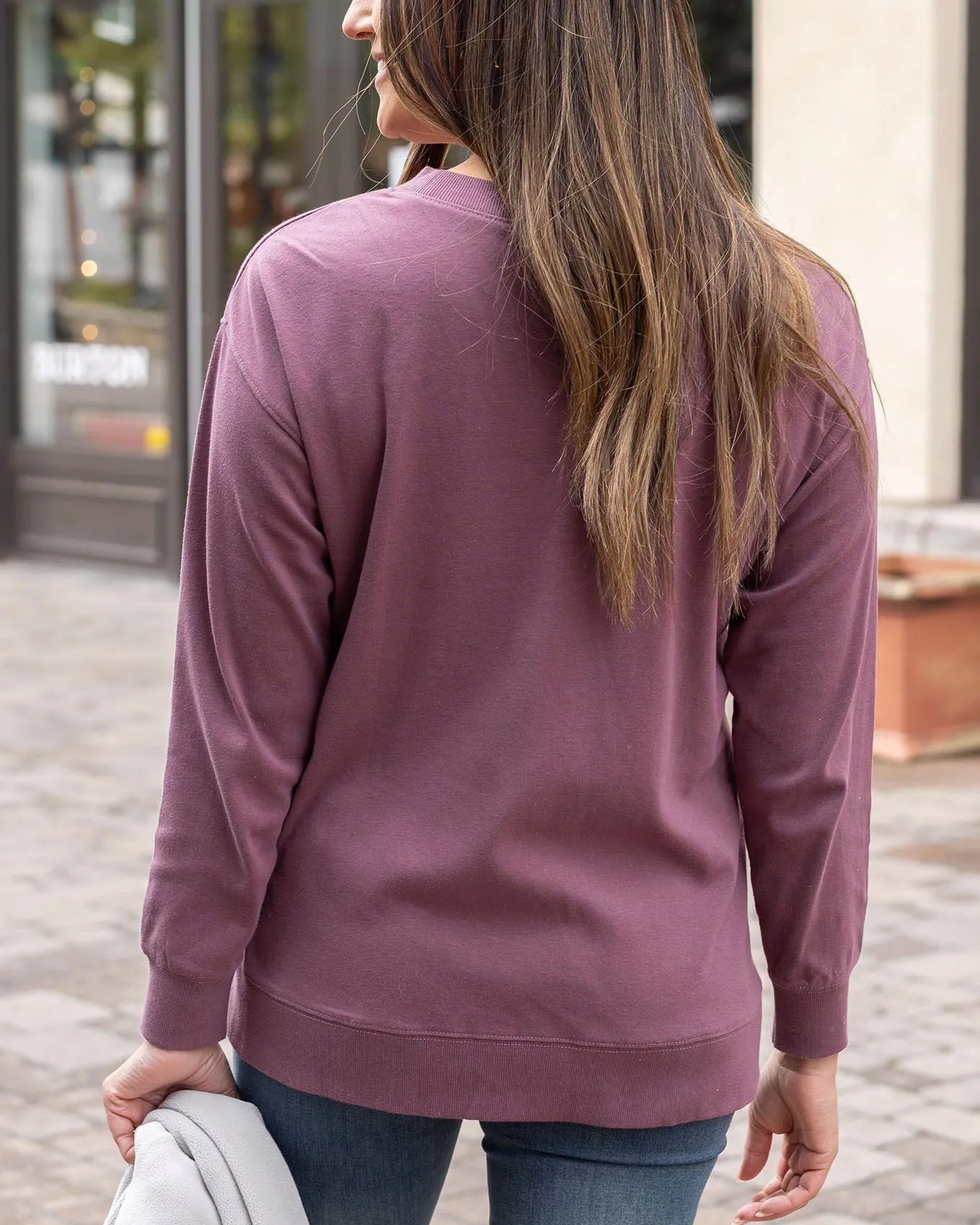 Essential Light Purple Long Sleeve Tee - FINAL SALE