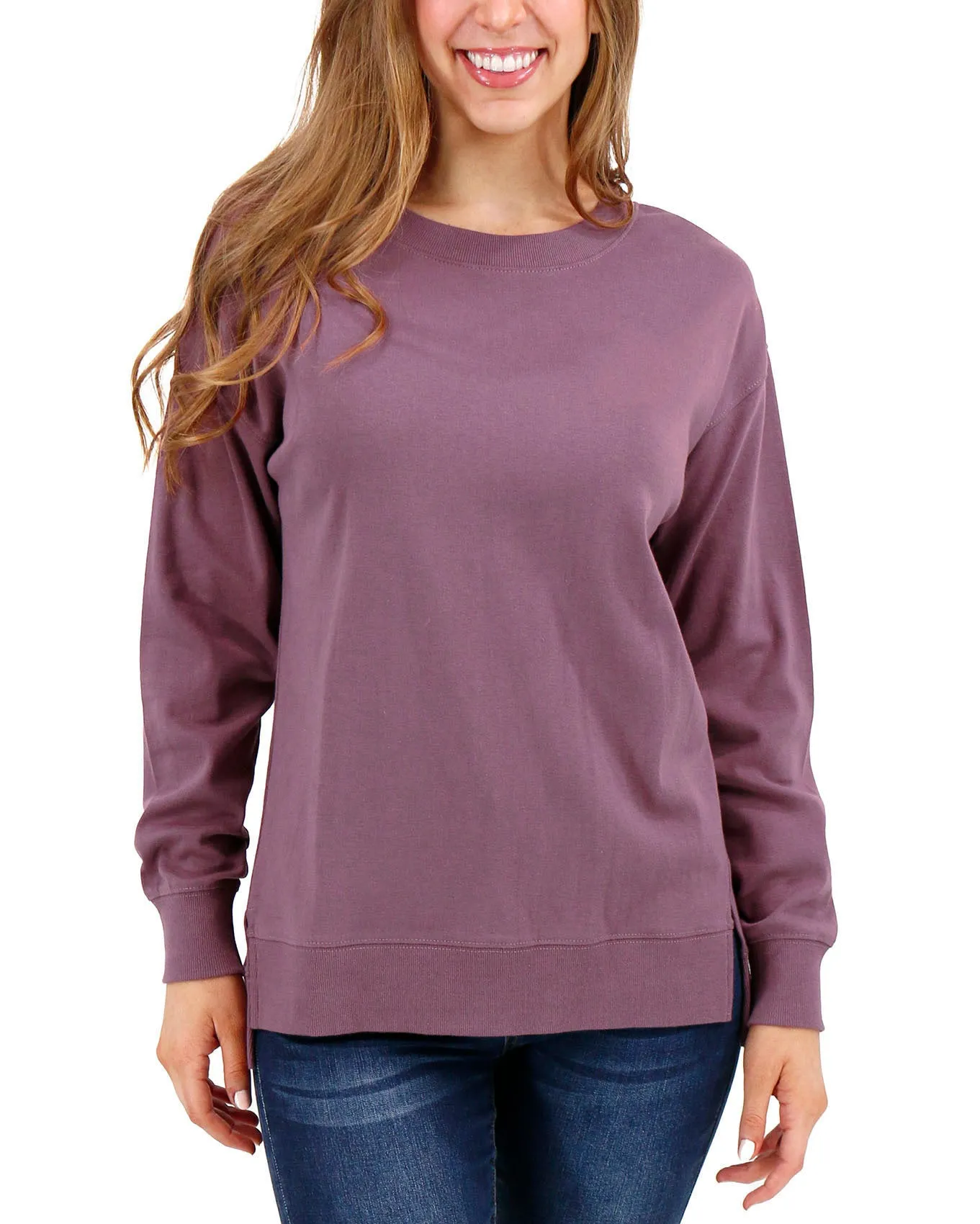 Essential Light Purple Long Sleeve Tee - FINAL SALE