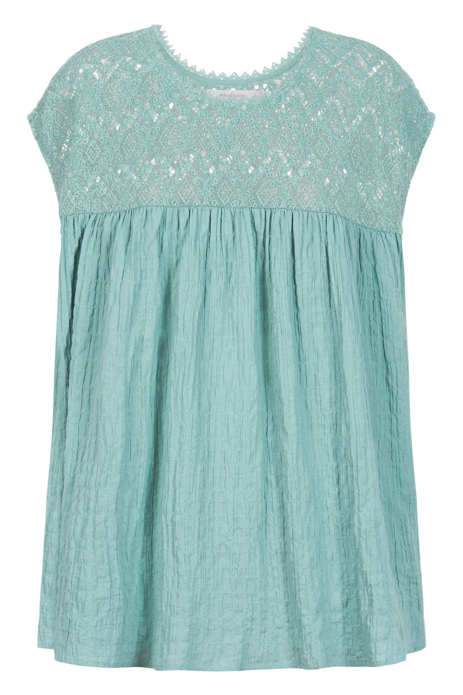 Fleur Relaxed Top Seafoam