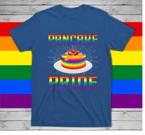 Gay Pride Shirt, Lesbian Mom Shirt, Pride Month T Shirts, Pancake Pan Pride, Gay Pride, LGBT Baking T-Shirt