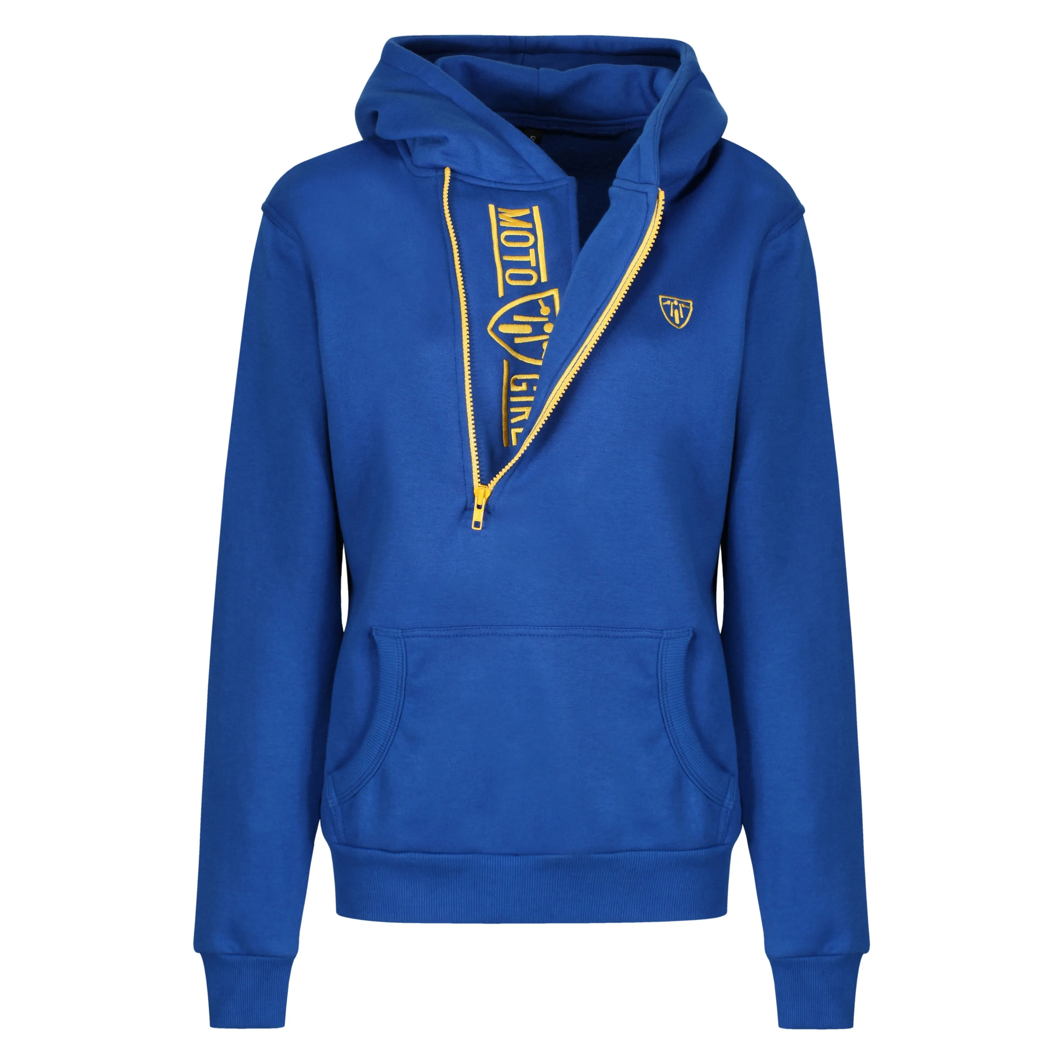 Helmet Hoodie - Blue/Yellow