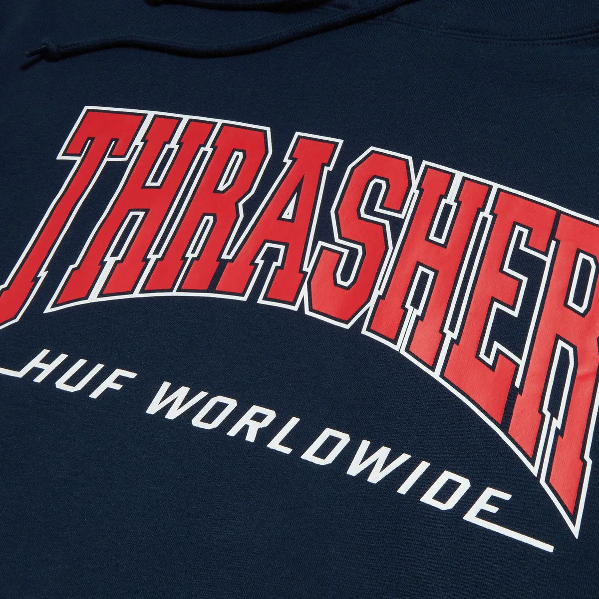 HUF x Thrasher Bayview Hoodie - Navy