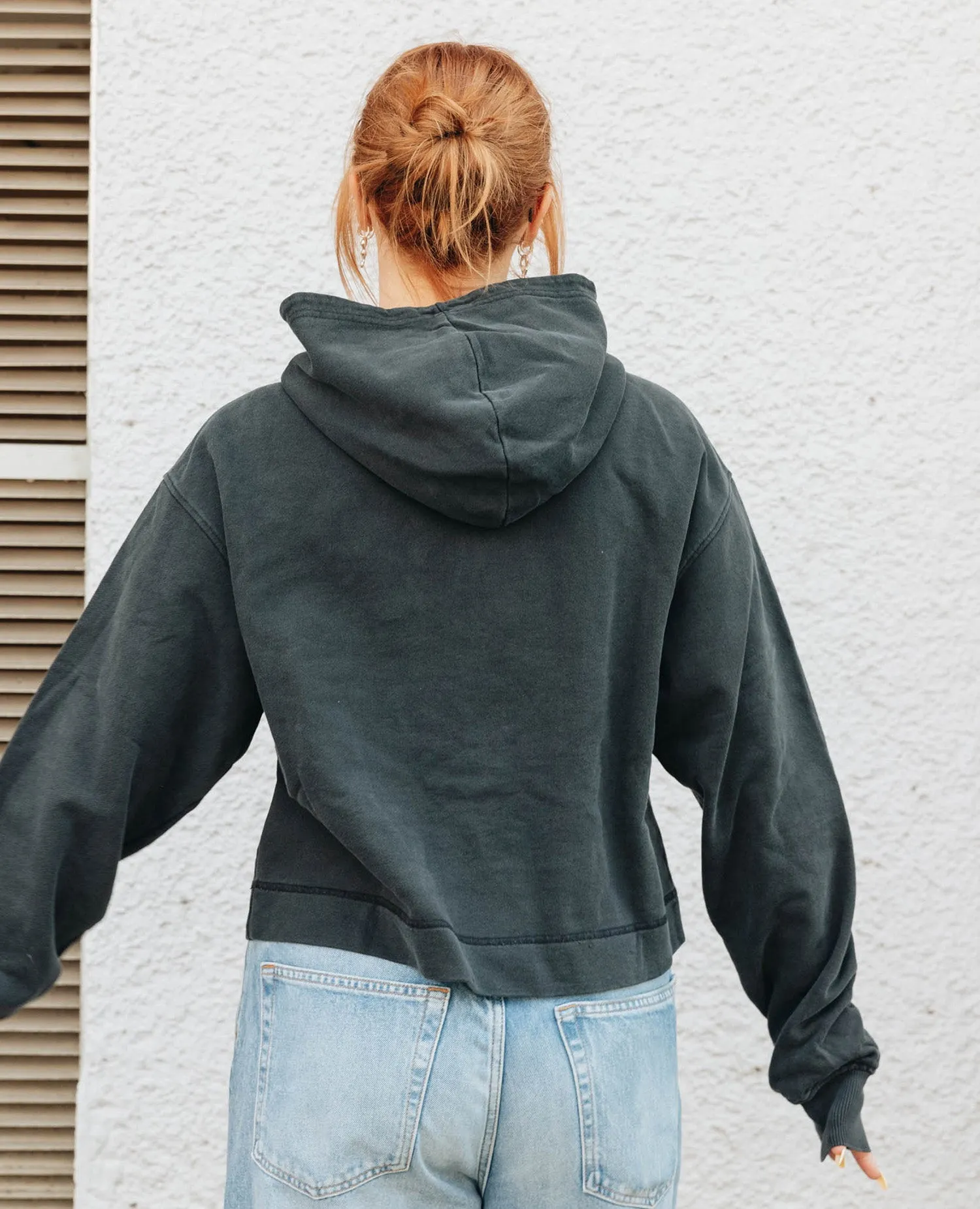 Instant Karma Cropped Hoodie