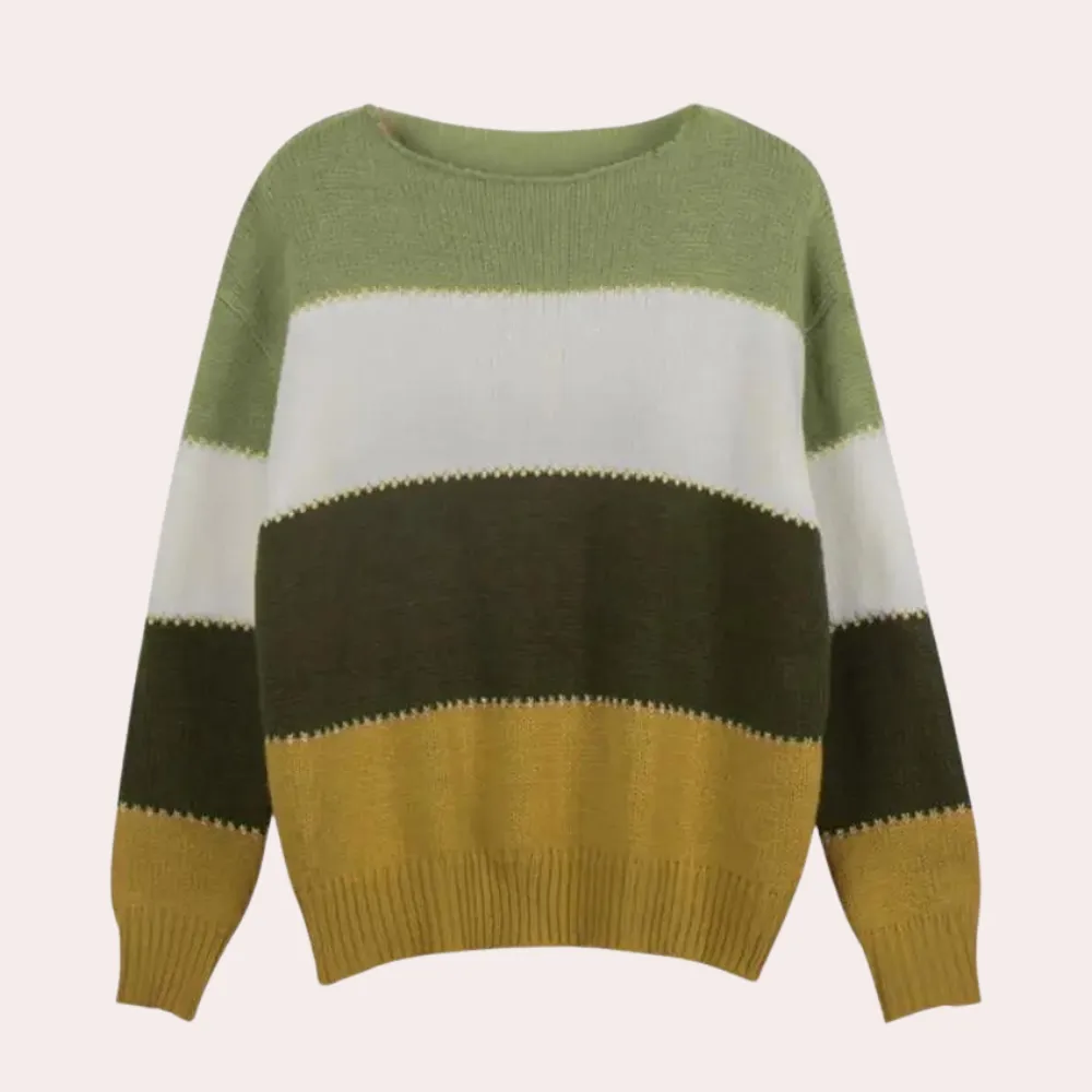 Ivyshape | Chic Striped Women's Sweater