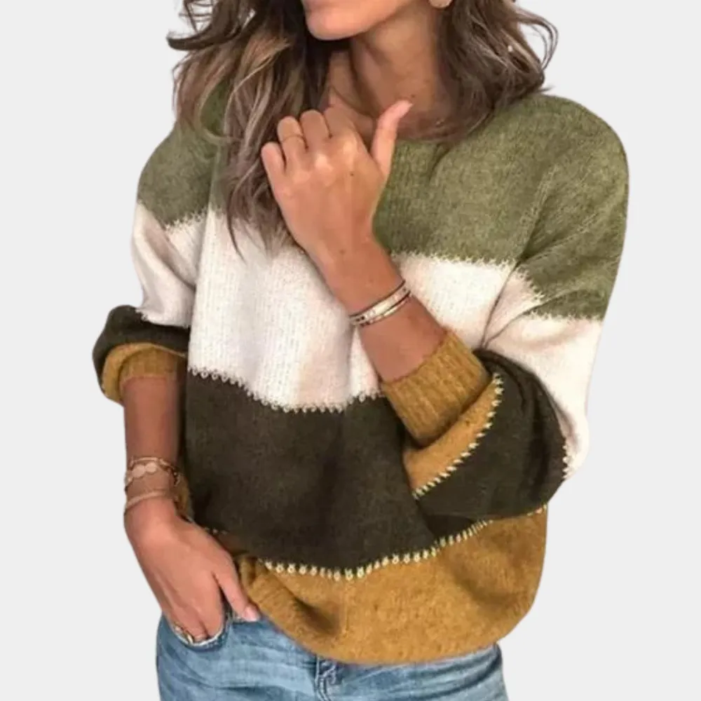 Ivyshape | Chic Striped Women's Sweater