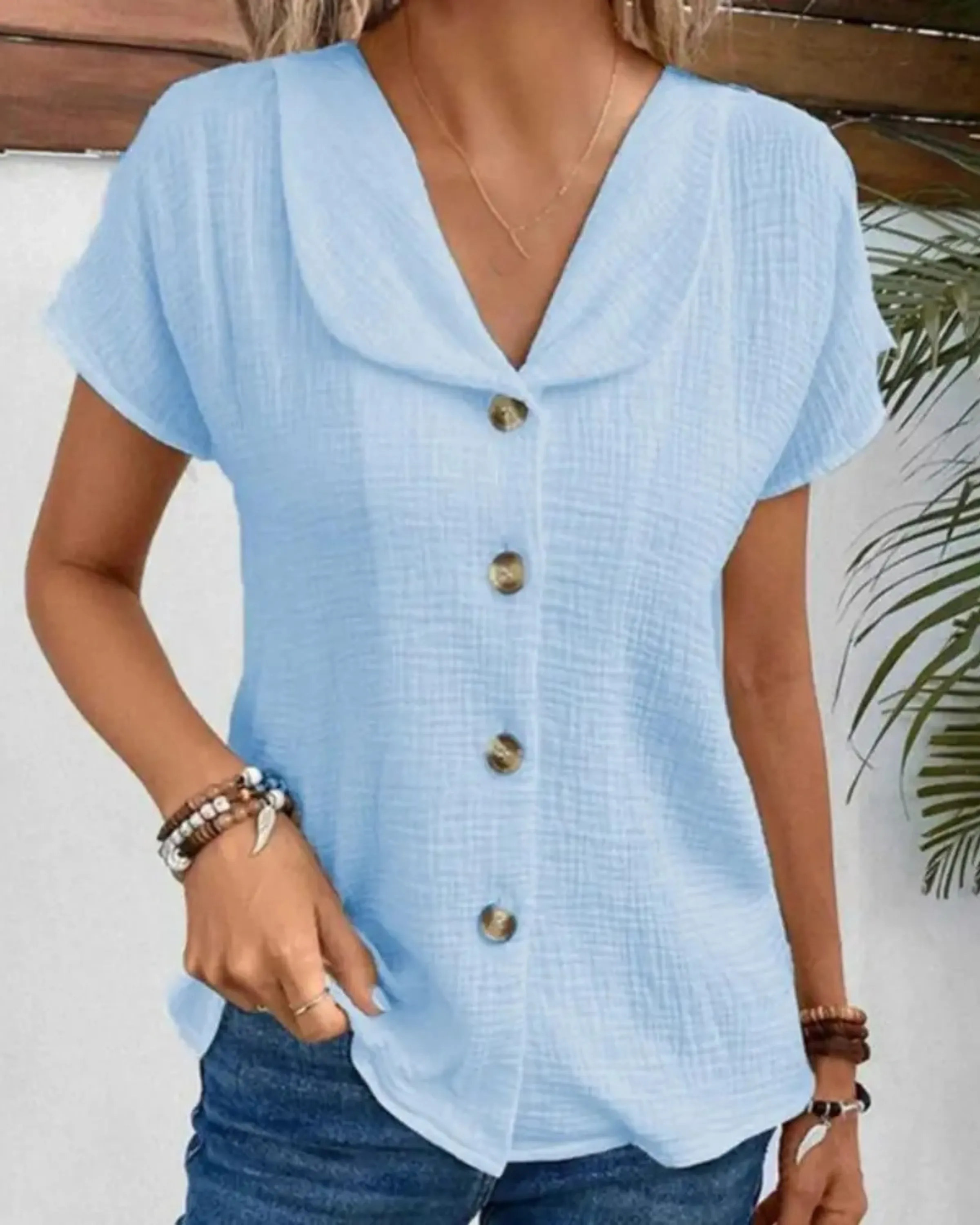 Ivyshape | Chic Summer Blouse