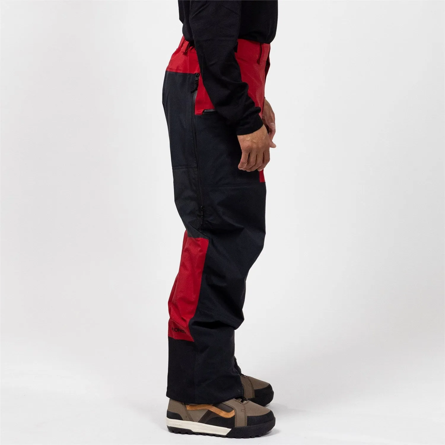 Jones Shralpinist Recycled GORE-TEX Pro Pants in Safety Red