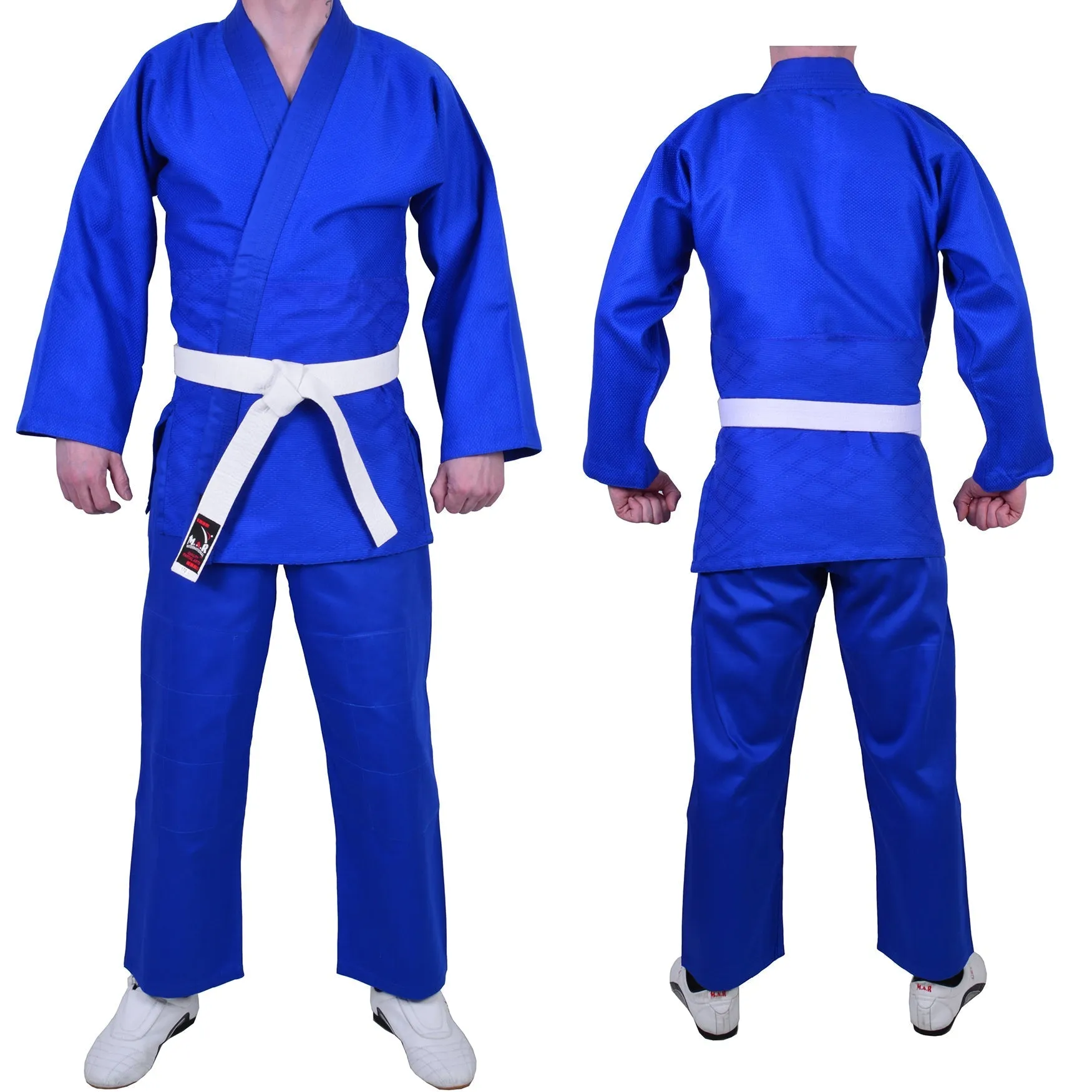 MAR-024A | Lightweight Blue Judo/Jiu-Jitsu Uniform for Beginner Students   FREE BELT