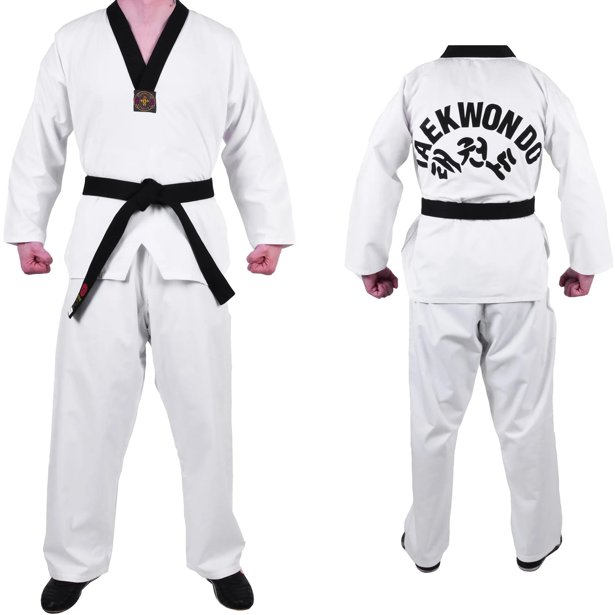 MAR-038B | WT Taekwondo Student Uniform for Students   FREE BELT