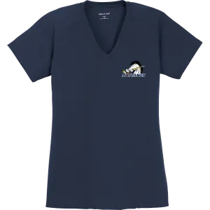 Mid-State Mustangs Ladies Ultimate Performance V-Neck