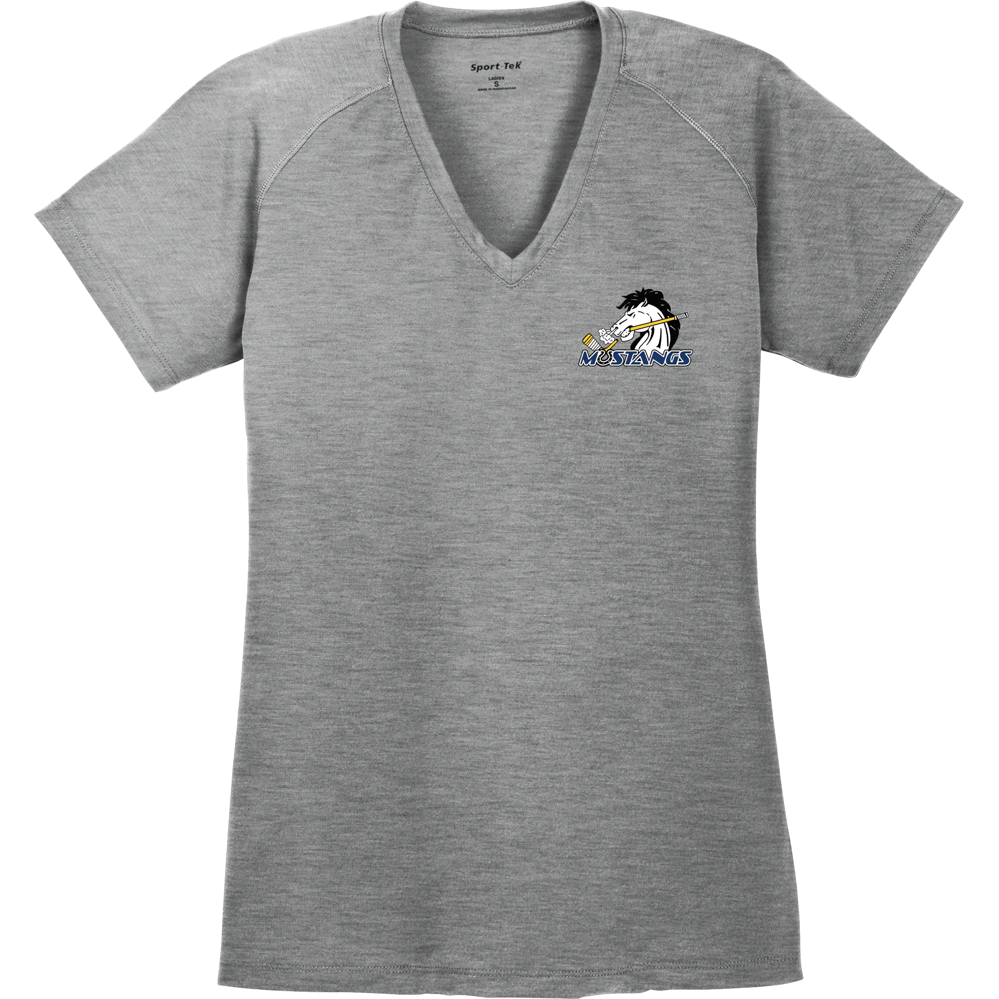 Mid-State Mustangs Ladies Ultimate Performance V-Neck