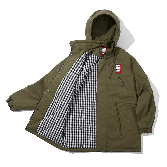 Military Gingham Jacket