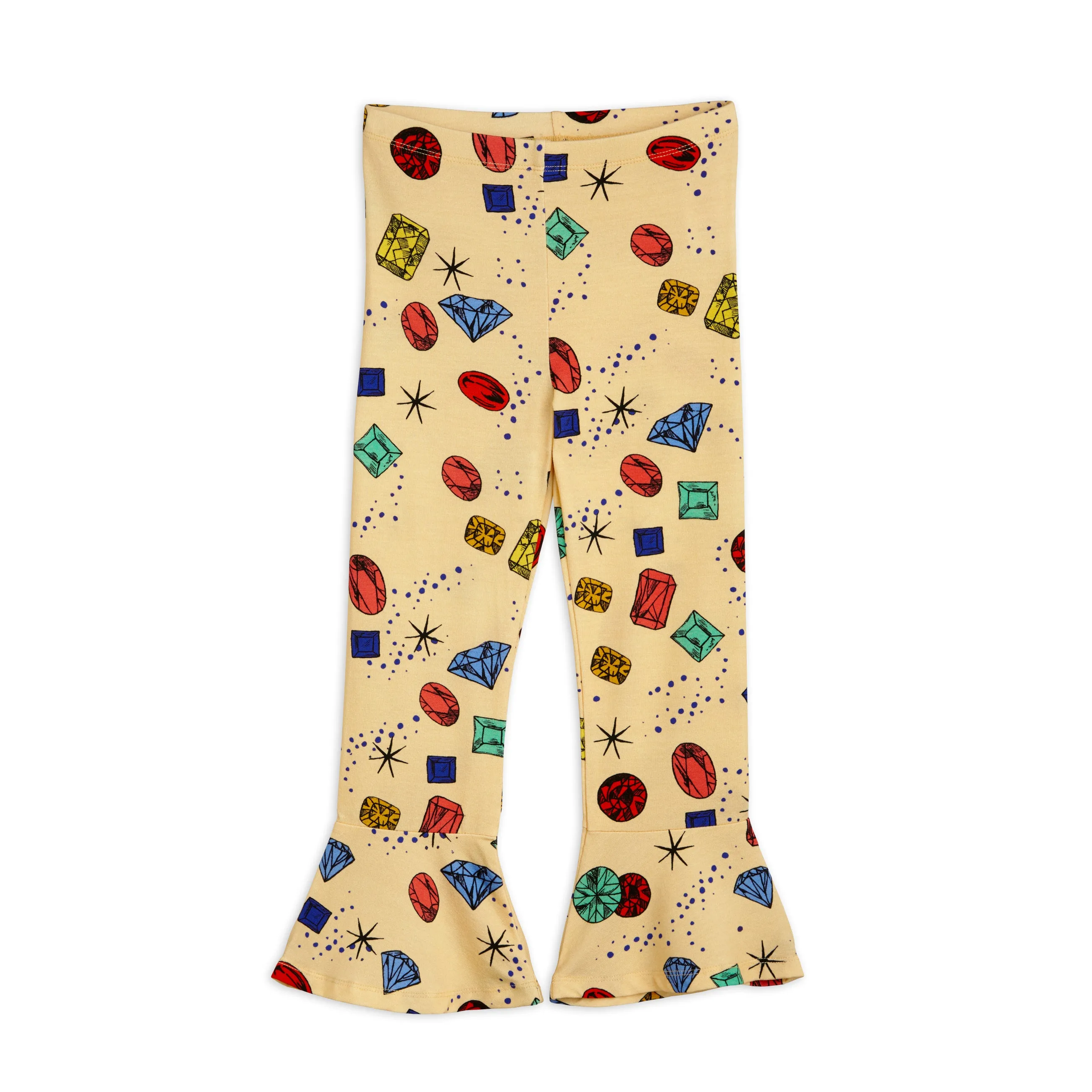 MINI RODINI - Jewels Flared Trousers