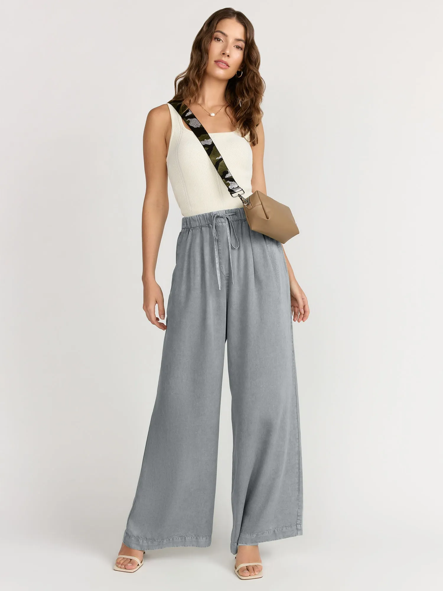 Mustard Seed Washed Tie-Waist Wide Leg Pant - Brands We Love