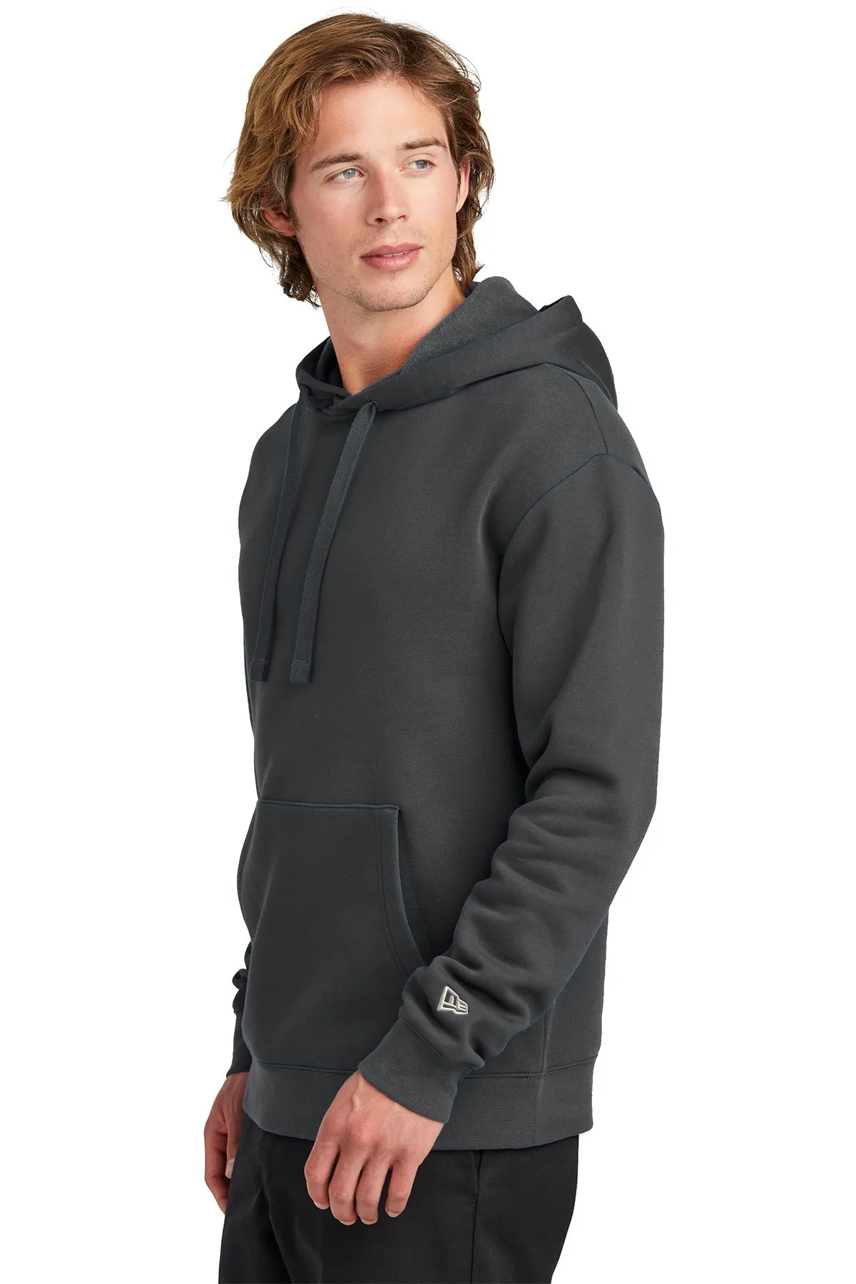 New Era Heritage Fleece Customized Hoodies, Graphite