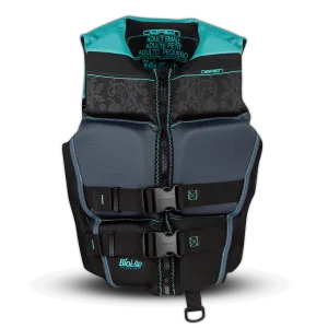 O'Brien Women's Flex V-Back Neoprene CGA Vest - Mint | Some Sizes on Pre-Order