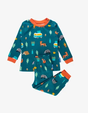 Organic Campervan Print Pyjamas