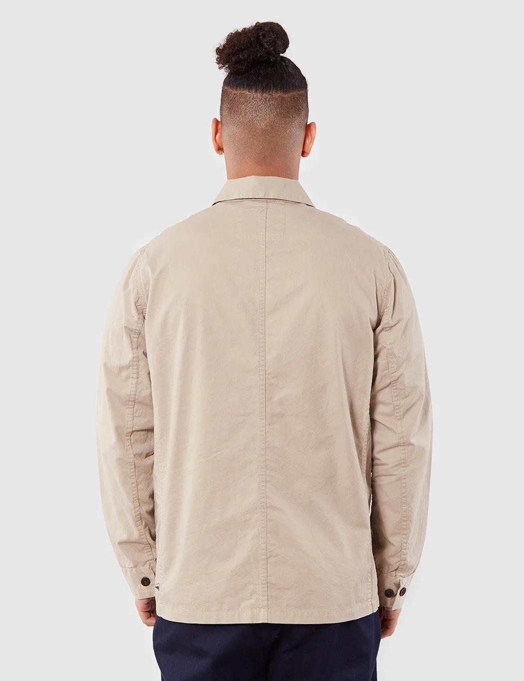 Portuguese Flannel Labura Jacket - Sand Brown