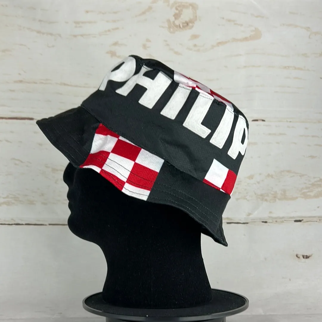 PSV 09/10 Upcycled Away Shirt Bucket Hat