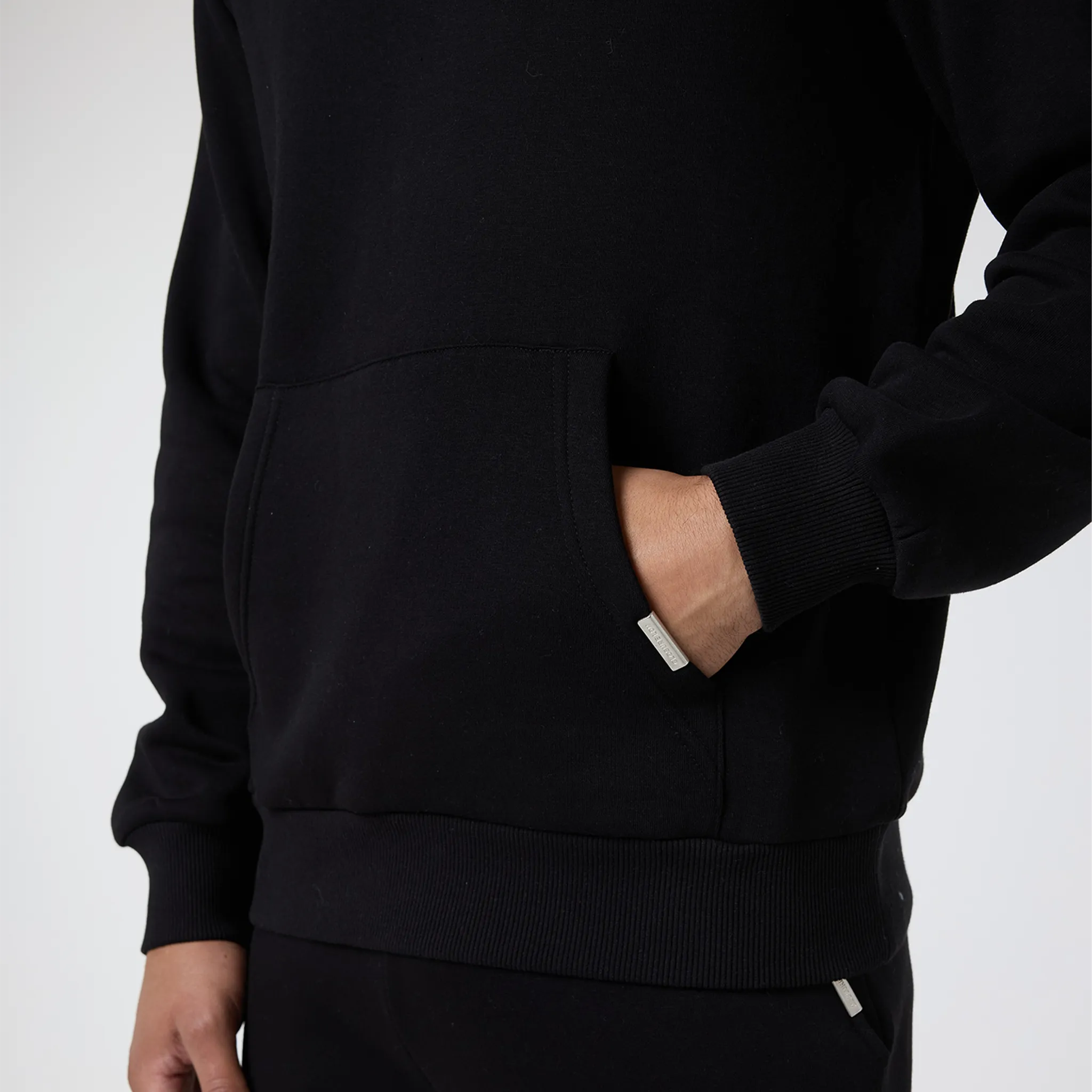 Relaxed Fit Hoodie | Black