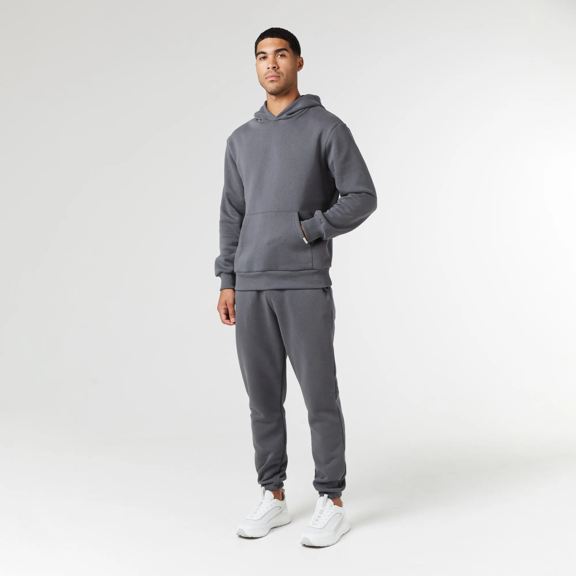 Relaxed Fit Hoodie | Graphite