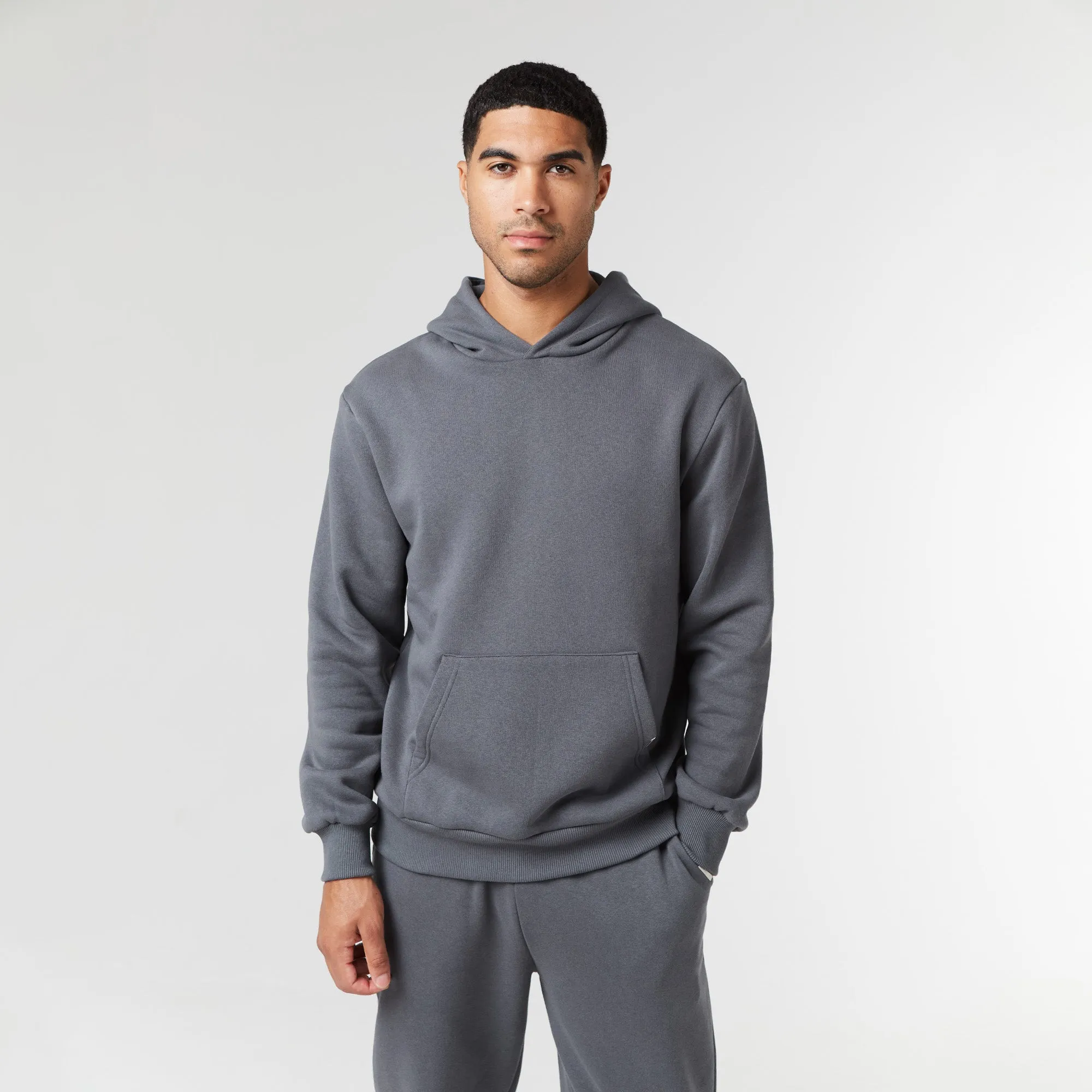 Relaxed Fit Hoodie | Graphite