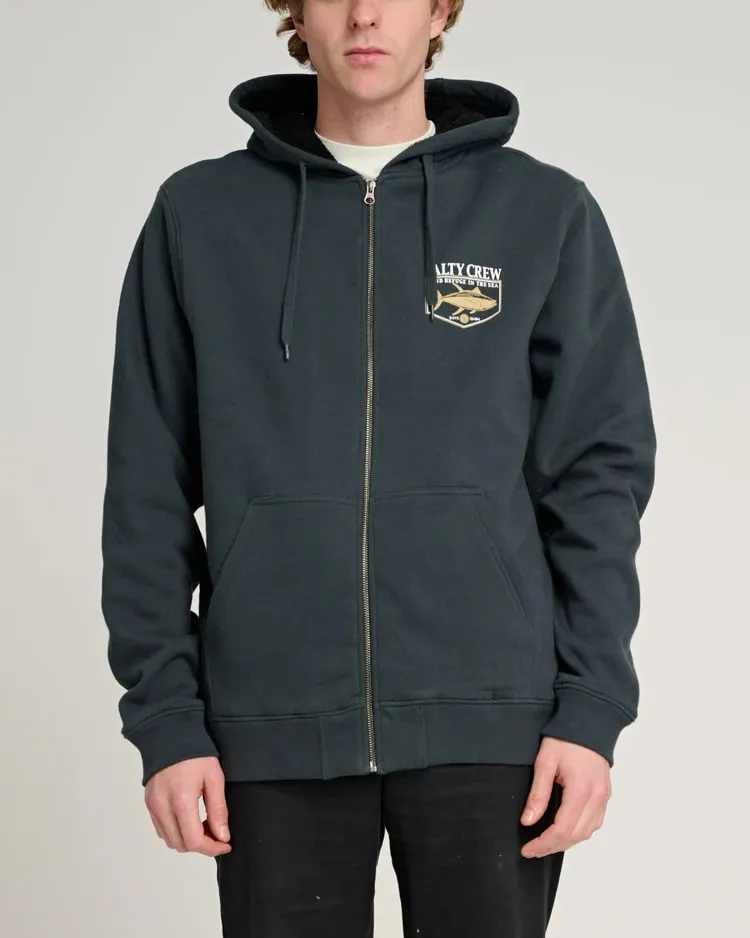 Salty Crew Angler Sherpa Zip Fleece