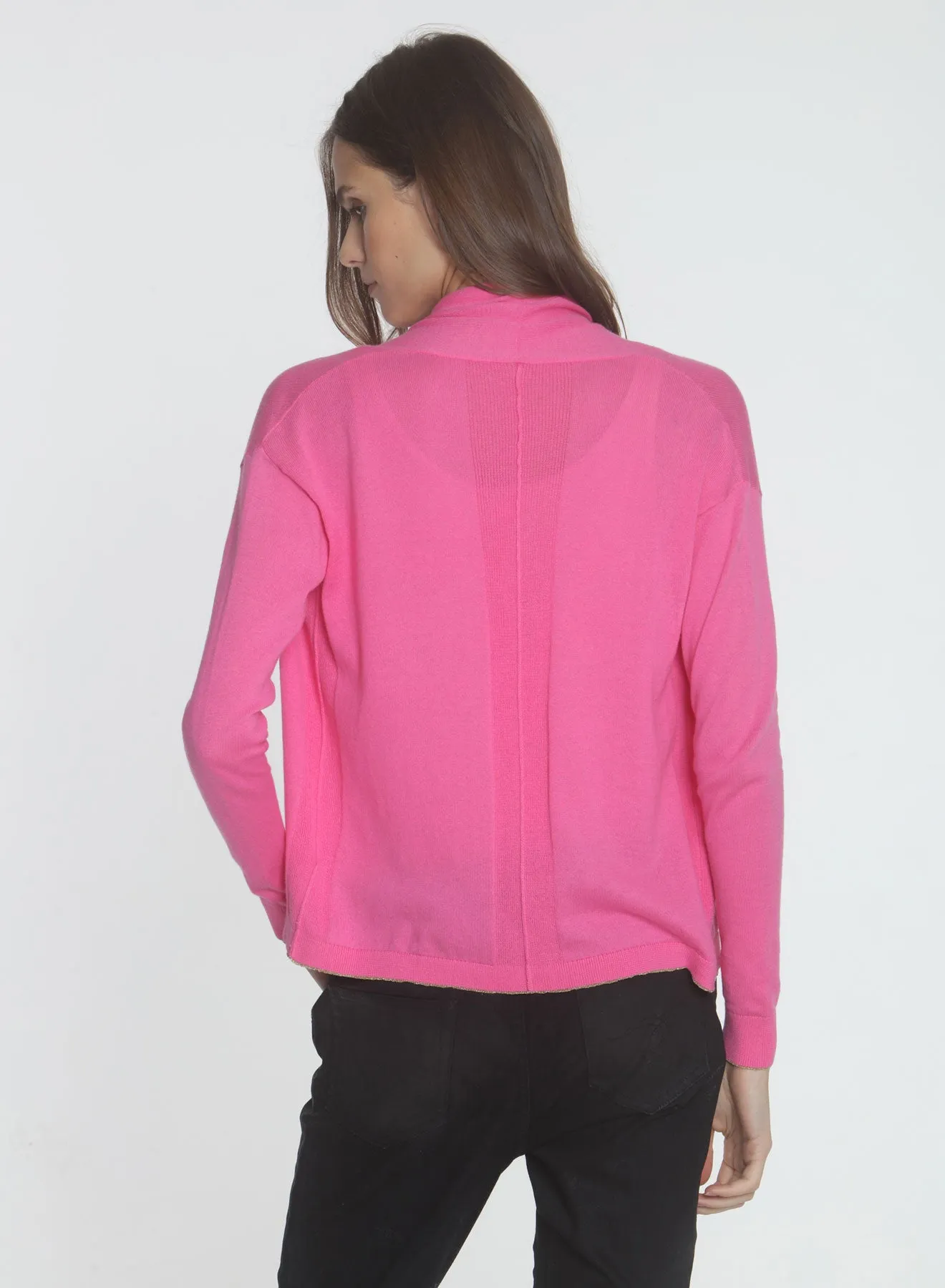 Sasha Cardigan - Paris Pink