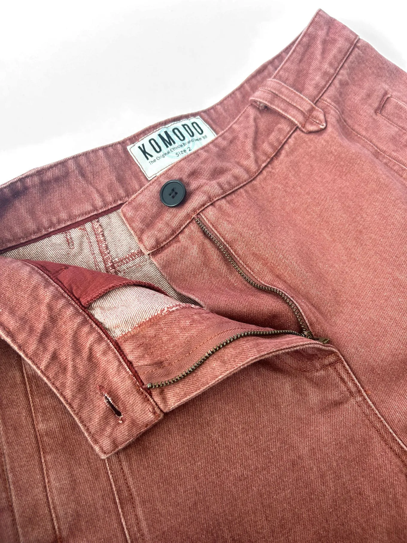 Yaka Trouser Red Wash