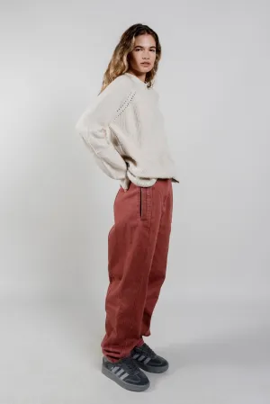 Yaka Trouser Red Wash